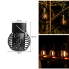 Nouveauté Éclairage 1pc Solaire Énergie Scintillante Flamme Suspendue Lanterne Lumière Étanche Extérieure Décoration De Jardin Lampe Ultra-longue Jour De Pluie Éclairage P230403