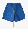 Khaki Shorts Summer Pant Hip Hip For Men Classic Brodery Drawstring Beach Holiday Short Pants Clothy TC TC