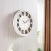 Wall Clocks European Clock Time Living Room Design Unique Bedroom Classic Desk Minimalist Horloges Murale Decoration