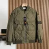 Stones Island Jacket Stones Island Man Down Parkas Stones Jacket Cp Jacket Northern Winter Hooded Printing Island Down Jackets Chaud et coupe-vent 3 RW3D MNLF