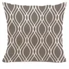 Kissen Nordic Sweet Home Tan Geometrisch Leinen Kissenbezug 60 Dekor Sofabezug 50 Dekorativ