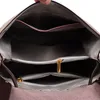 Ladies Bag na ramię 4 kolory Trend uliczny Dopasowywany kolor skórzany plecak Elegancki atmosfera torebka klamra