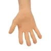 Costumes Catsuit Know U, gants réalistes en Silicone artificiel avec peau à Texture réelle, main prothétique Super élastique pour personnes âgées