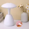 Table Lamps Non-polar Dimming Bedside Lamp ABS Three-speed Control Rechargeable Children's Night Light With Built-in Battery