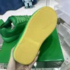 Designer Mens sneaker Low Top Pillow Platform Shoes Chaussure de course en cuir véritable Noir blanc vert Fashion Trainer Tailles 40-45