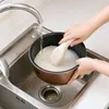 Hooks & Rails 1pc Kitchen Creative Washing Tool Multi-Function Rice Sieve Household Sink Drain Rack Home