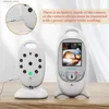 Baby Monitors Wireless Video Baby Monitor 2.0 inch Color Security Camera 2 Way Talk NightVision IR LED Temperature Monitoring with 8 Lullaby Q231104