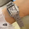 5Styles de mode femmes montres en acier inoxydable montre-bracelet montre à Quartz 22*30 cm/27*37mm