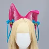 Catsuit Costumes GAME LOL Spirit Blossom Ahri Cosplay Headwear Hair Band Animals Ears Fox Ear for Women Girl Halloween Party Accessories