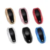 Car Key Fob Shell Case Er Accessories Remote Alloy Protector Fit For Tesla Model S X 3296Q Drop Delivery Mobiles Motorcycles Interior Dh6Kk