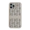 Caisses Cas de téléphone de créateur de mode pour iPhone 14 plus 13 Promax 12 Pro 11 xr x case de luxe Cas iPhone Femme Hollow Out Phone Mobile Cas