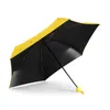 Umbrellas Five-Fold Mini Sun Umbrella UV-Proof Female Ultra-Light Compact Dual-Use Pocket Parasol