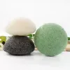 Konjac Puff для лица, очищающая губка для мытья лица, Konnyaku Exfoliator, очищающая губка для ухода за лицом, инструменты для макияжа 1105