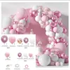Altre forniture per feste di eventi Confezione da 107 kit di palloncini rosa Decorazioni di compleanno per neonate Ghirlanda ad arco in lattice fai-da-te per il primo decoro del matrimonio 230404