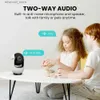 Baby monitor AVATTO WiFi Telecamera IP Protezione di sicurezza interna Audio bidirezionale 1080P Visione notturna Baby monitor CCTV Funziona con Alexa Google Home Q231104