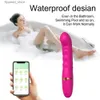 Outros itens de massagem de longa distância Bluetooth APP Controle Vibrador Ferramentas sexuais femininas para mulheres Estimulador Vibrador Vibrador Sexy Toys Bens para adultos Q231104