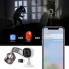 A3 IP -kamera 1080p Hem Säkerhet Trådlös WiFi Mini Camera Infrared Night Vision Motion Detection Home Surveillance Camera Tvåväg Audio för barn Monitor