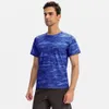 Mode Camouflage T-Shirt Männer schnell trocknend kurze Ärmel Designer Outdoor Sports Running Training Fitness Top Tees Schwarz Weiß Casual T-Shirts Größe S-2XL für Männer