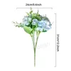 Bouquet da sposa da sposa con bouquet di fiori di rose Foto di matrimonio artificiale Puntelli da sposa Fiori Decorazione domestica di seta Simulazione Bouquet BH8497 TYJ