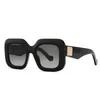 Projektant męskie okulary przeciwsłoneczne dla kobiet słońce klasyczne kwadratowe okulary z dużą oprawką wysokiej jakości damskie odcienie zakupy okulary przeciwsłoneczne na co dzień LW40035 okulary 40035