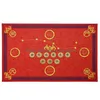 Objetos decorativos Figuras chineses feng shui wufu linmen cinco elementos Coin Babgua Big Dipper Door Ma dhj5d