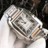 NIEUWE W5310006 Tweekleurige roségouden zilveren wijzerplaat Datum Japan Miyota 8215 Automatisch herenhorloge Roestvrij staal herenhorloges Super goedkoop 200D