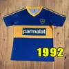 Maradona Boca Juniors Retro Voetbalshirts ROMAN Caniggia RIQUELME PALERMO Voetbalshirts Maillot Camiseta de Futbol 81 82 95 96 97 98 99 00 1992 1994 1999 1981 1982