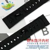 Titta på band Luxury Men Black Nature Watchband 20mm 22mm Silicone Rubber Watches Band Belt för Tag Strap Carrer för Heuer Buckle Drive Timer 230404