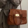 Nowa torebka designerska Mulberries Powinne torebki mody kobiety Brązowy różowy nlack brytyjska marka skórzane luksusowe torby prawnicze Borsa Bayswater Bag