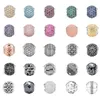 Loose Gemstones ME Series 925 Sterling Silver Beaded Charm Jewelry Making Retro Pattern Fashion Modern Glass Beads Rose Gold Gift Wholesale