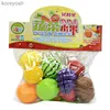 Cuisines jouer à la nourriture enfants semblant jeu de rôle maison jouet coupe fruits Simulation plastique légumes nourriture cuisine bébé enfants jouets éducatifsL231104