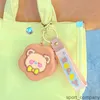 Cartoon Anime Keychain Fot Kid Mini Coin Purse Items Child Silicone Bag Wallet Student Boys Girl Cute Small Bag Keychains