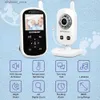 Babyphones, Video-Babyphone mit Kamera, automatische Nachtsicht, Zwei-Wege-Gespräch, Temperaturüberwachung, Schlaflieder, Monitor, tragbare Babyprodukte, Q231104