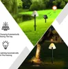 Nowatorskie oświetlenie LED Solar Lights Outdoor Wodoodporny krajobraz Fairy Garland Lampa sznurka na podwórko Lawn Patio Dekoracja świąteczna P230403