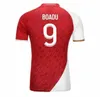 2023 2024 AS Monaco Home Away BEN YEDDER Soccer Jerseys MINAMINO BOADU GOLOVIN 23 24 Maillot BALOGUN EMBOLO Flocage Men Kids FOFANA Football Shirt AKLIOUCHE