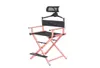 Aluminum Frame Makeup Artist Director039s Chair W Adjustable Head Rest Rose Gold Portable Professional Beauty Camp Furniture6472583