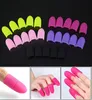 Hele 5 Stuksset Siliconen Nail Art Polish Remover Soak Off Caps Herbruikbare DIY Manicure Nail Design UV Gel Verwijderen losweken Caps5569603