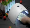 SUNUV SUN9C Plus UV LED лампа для ногтей 18 светодиодов Сушилка для ногтей для всех гелей с кнопкой 30s60s Perfect Thumb Solution 36W Pink3795816