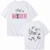 メンズTシャツMaxident Case 143 World Tour Stray Kids Maniac Tシャツ230404