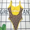 Maillots de bain pour femmes Designer Alphabet Print Sexy Fashion One-Piece Maillot de bain pour femme