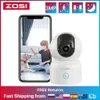 Monitory dziecka ZOSI 3MP Monitor 2,4G/5G 360 Pan/Tilt Pet Smart Security Camera AI Human Tracking 2K HD WiFi Surveillance Cameras Q231104