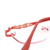 Solglasögon Rimless Reading Glasses Women With Clear Frame Fashion 2023 1 1.5 2 2.5 3