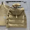 2024 Dames Donsjack Designer Parka Mode Winter Heren Damesjas Luxe Alfabet BUBU Plaid Klassiek Thermisch Top Twee kleuren