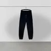 Calça de moletom masculina ess designer conforto calças 100% algodão esportes moda solta tamanho grande alta qualidade