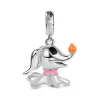 925 Sterling Silver Fit Pandoraly Charms Bransoletka Koraliki Charm Cute Pet Dog Pendant Series