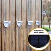 Novelbelysning LED Solar Light Waterproof Outdoor Garden Lights Passage Passage Courtyard Balcony LED Terrace Solar Lights Landscape Light Wall Lamp P230403