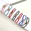 Fashion 316L Stainless Steel Trinity ring string Bracelet three Rings hand strap couple bracelets for women and men fashion jewwelry famous brand JLX9