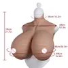 Catsuit Costumes Z Cup gros faux seins doux réalistes Cosplay poitrines seins artificiels en Silicone pour Crossdress transgenre