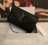 2023 Designerväska Kvinnor Väskor Handväskor Axel Tote Bag Luxury Brand Black Calfskin Classic Diagonal Stripes quiltade kedjor Flaff Medium Cross Body Purse M6781