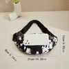 Waist Bags Cow Pattern Fanny Packs Small Crossbody Sling Bag For Women Fashion Chest Belt Bum Sports Workout Traveling